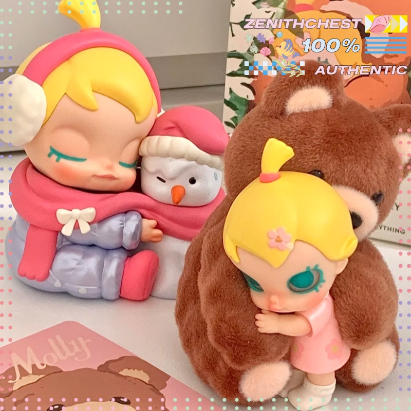 Baby Products In - 本物のPOP MARTベイビーモリー「ハガブル・ディスカバリーシリーズ」ミステリーボックス、面白いアクションフィギュア、デスクデコレーションやギフトに