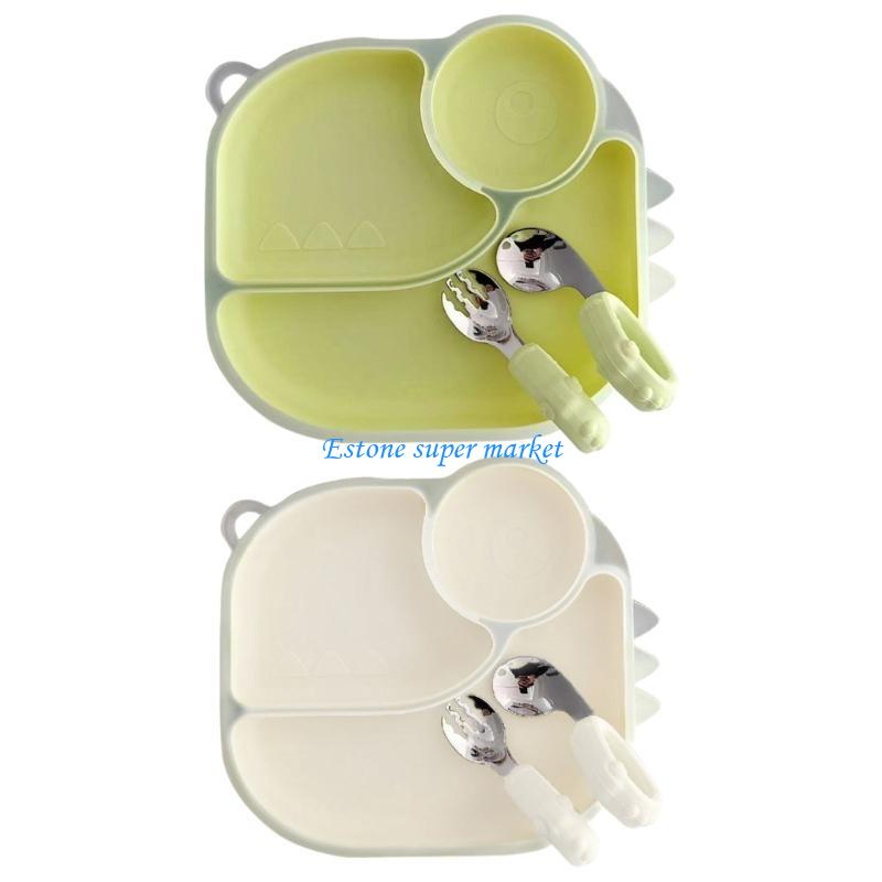 090B シリコン製幼児用ダイニングセット 赤ちゃん用スプー - Baby Led Weaning Set のレビューと価格