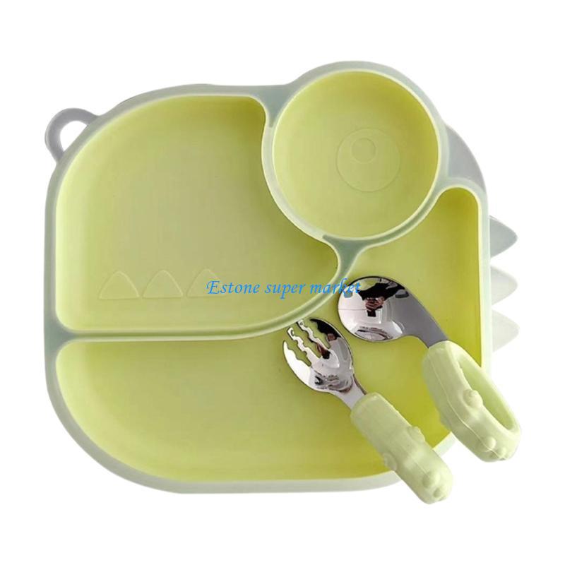 090B シリコン製幼児用ダイニングセット 赤ちゃん用スプー - Baby Led Weaning Set のレビューと価格