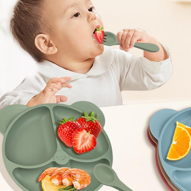 幼児用食器 4 個シリコン幼児シッピーカップとプレート LE - Baby Led Weaning Set のレビューと価格