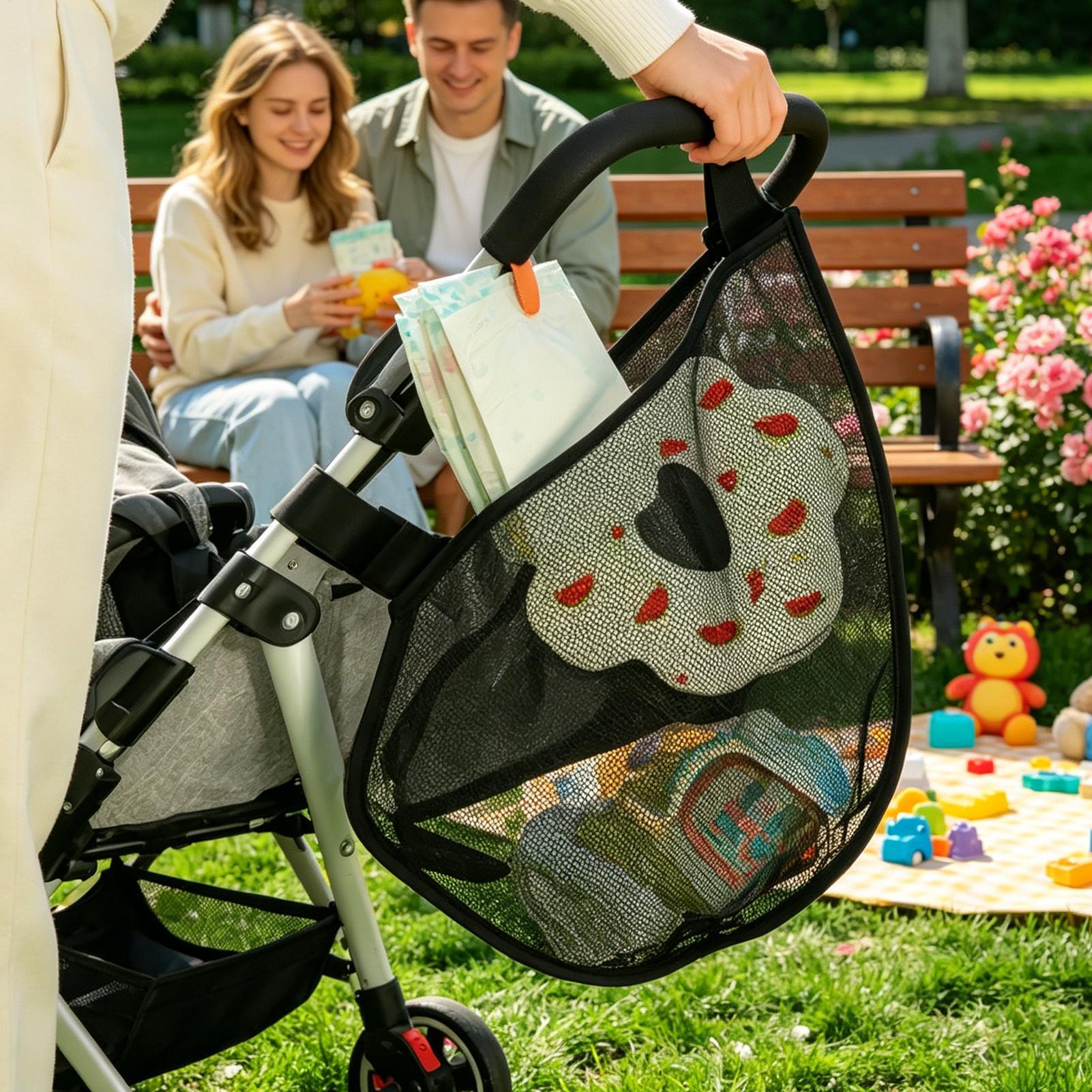 調節可能なストラップ付きユニバーサル滑り止めベビーカー用サイ - Diaper Bag Backpack のレビューと価格