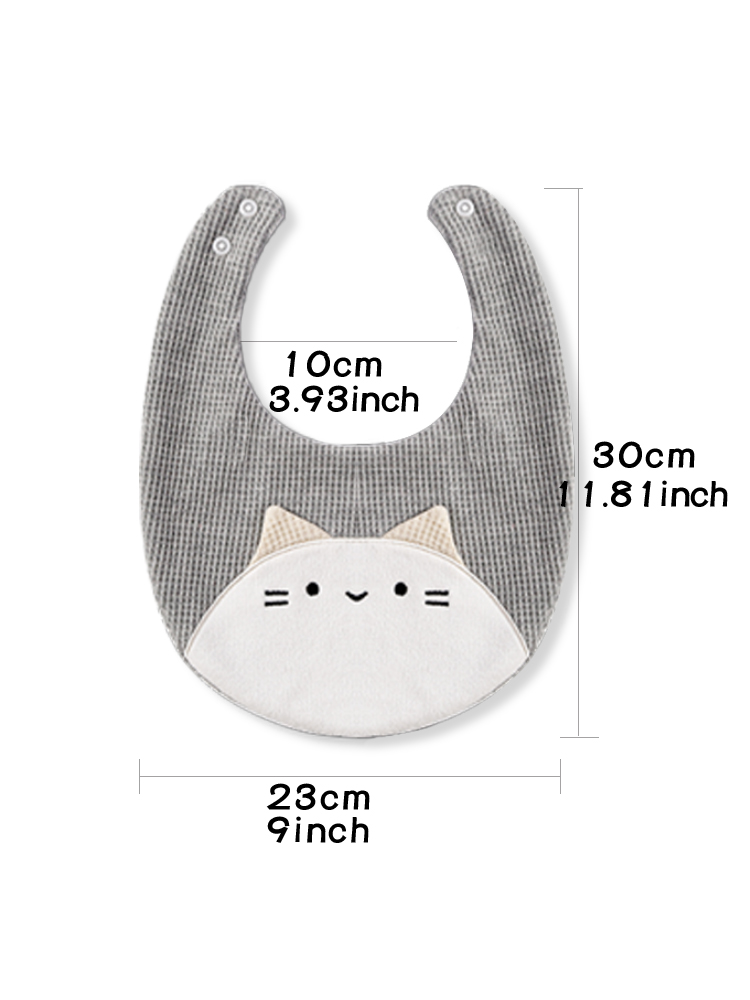 2 個ベビーよだれかけ子猫テディベアベビーよだれかけ新生児マ - Baby Products Dropshipping のレビューと価格