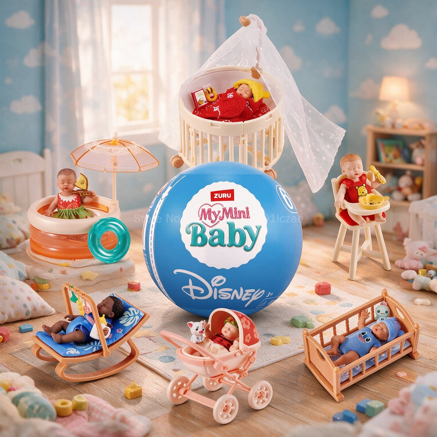 ZURU ディズニー マイミニベイビー ブラインドボックス  - Baby Products 2 Years のレビューと価格