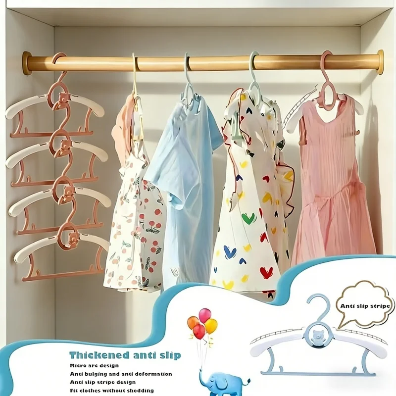 30 パック PP プラスチックベビー服ハンガー格納式アンチ - Baby Products Pack のレビューと価格