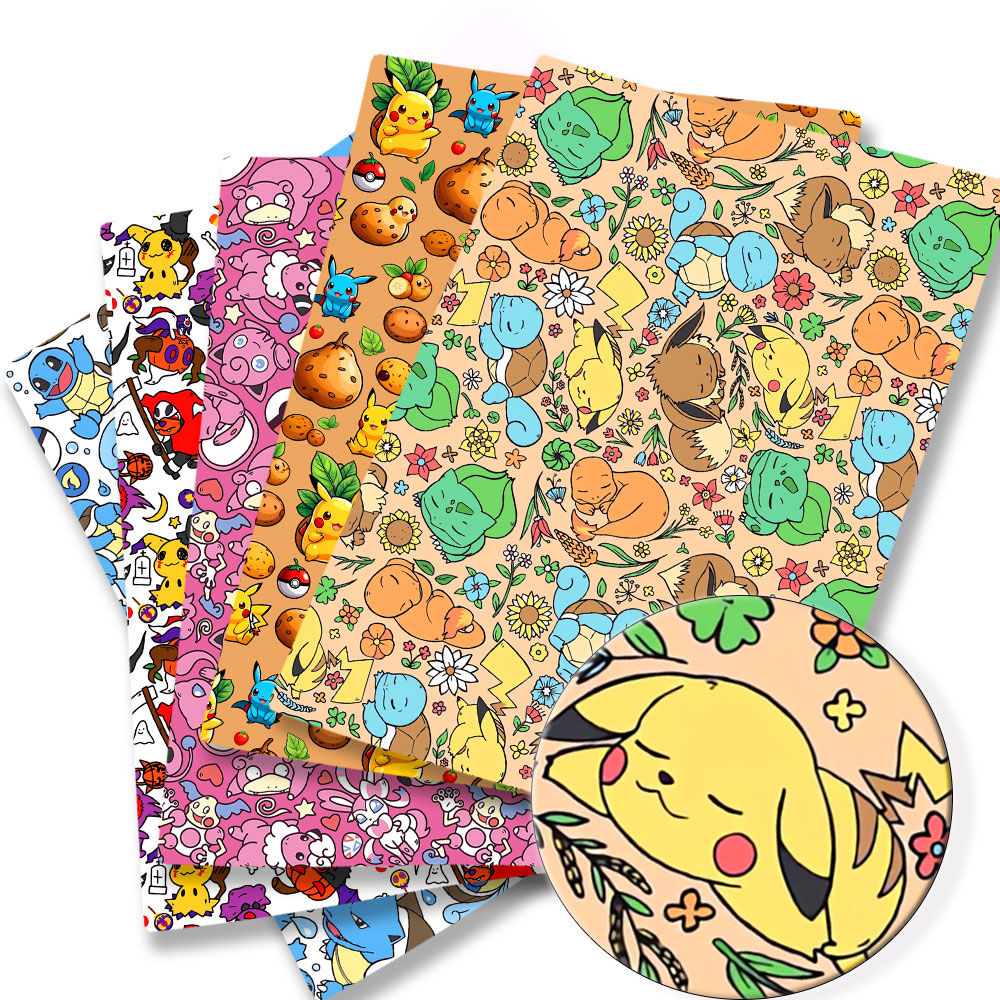 子供のためのポケモン漫画プリント生地,手作りの縫製,パッチワ - Baby Products 2 Years のレビューと価格
