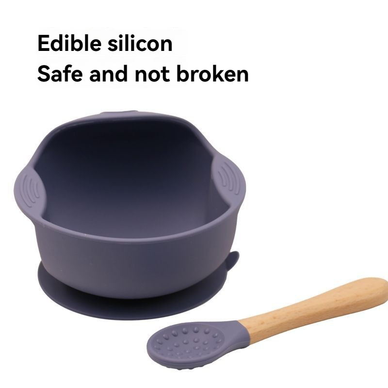 ベビー主導離乳食ボウル、シリコン吸盤付きプレートとスプーン、 - Baby Led Weaning Set のレビューと価格